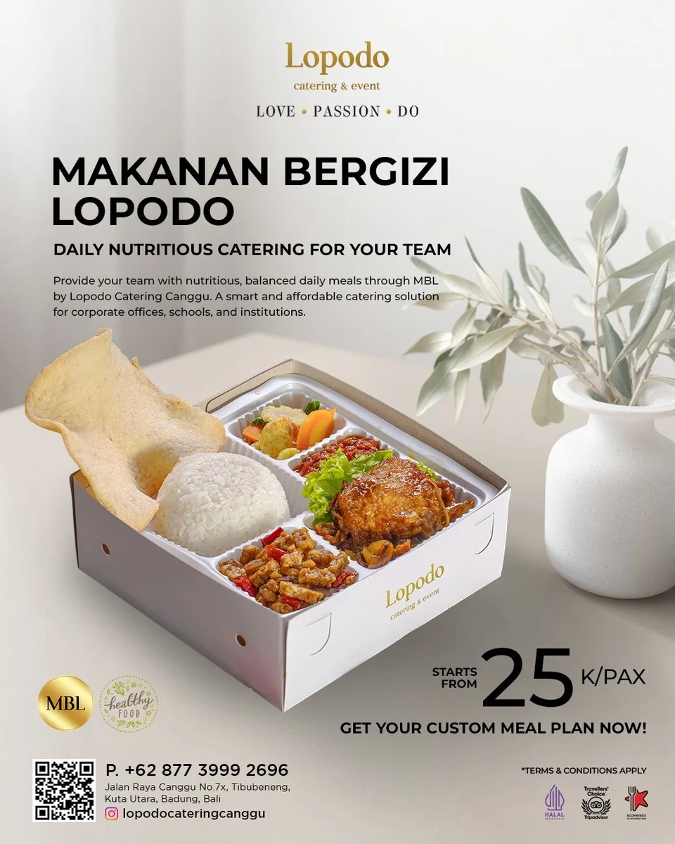 Corporate Lunch Catering Bali: Solusi Makan Siang Sehat & Efisien untuk Perusahaan