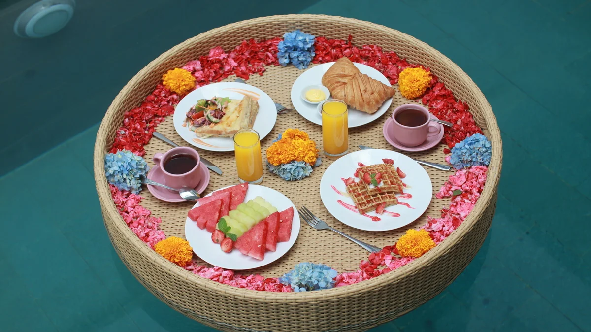 Start Your Day with Instagrammable Luxury in Your Pool.