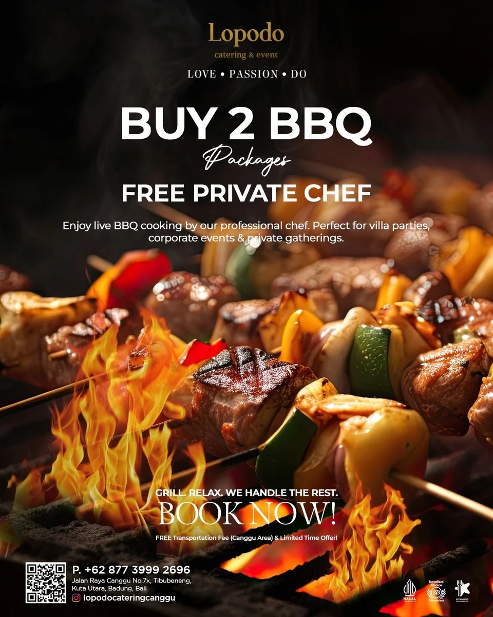 Buy 2 BBQ Free Private Cheff