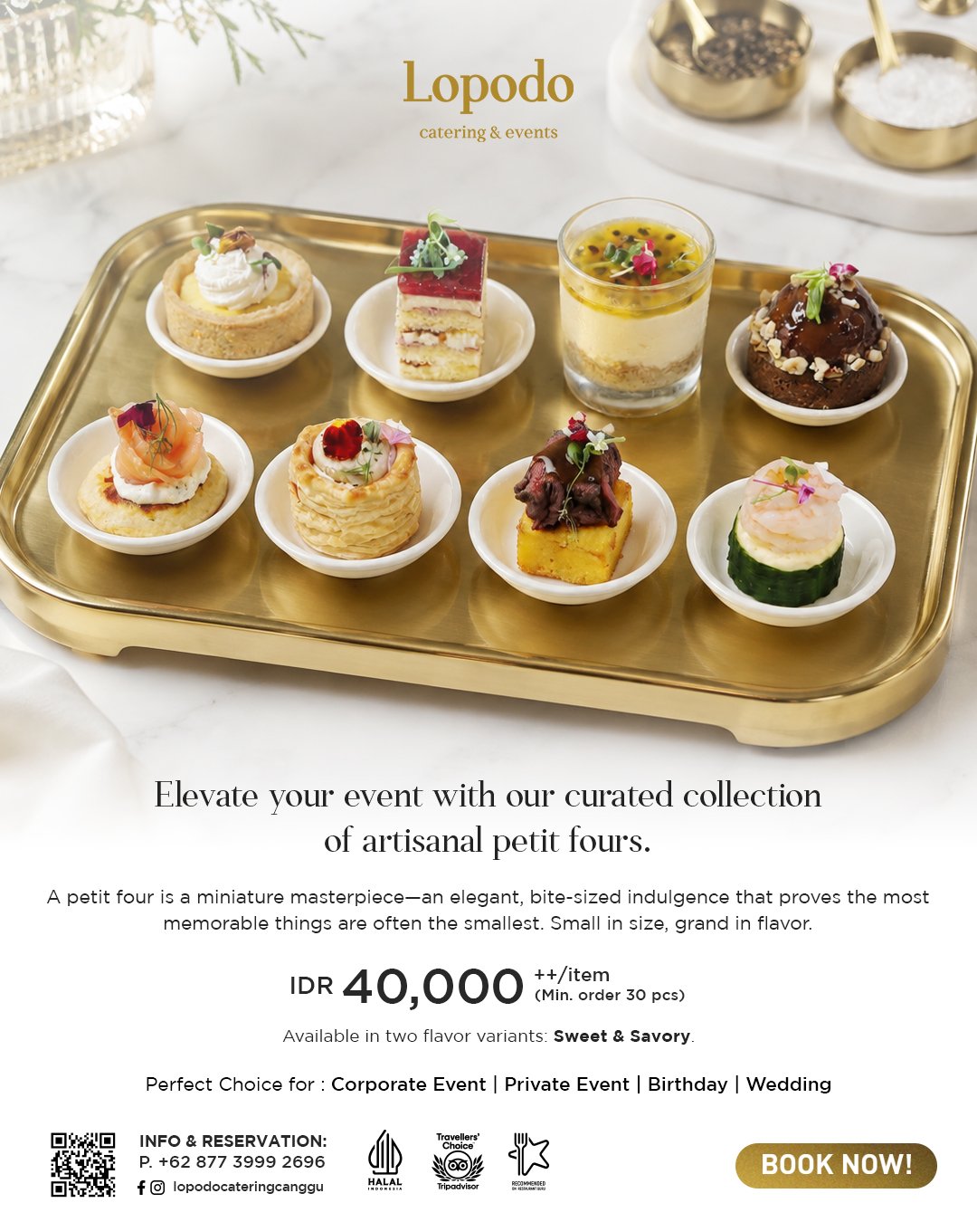 Artisanal Petit Fours Catering – Miniature Masterpieces for Every Event